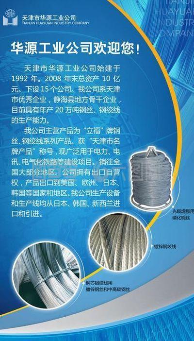 工業企業易拉寶圖片